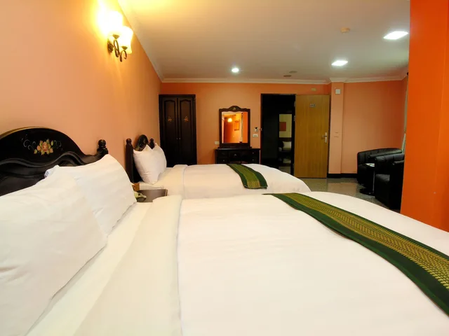 غرفة كومفورت رباعية بسريرين مزدوجين، Fu Bin Hostel 3/7