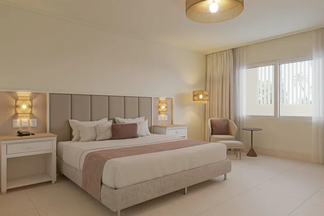 Club, Junior Suite, Family, 1 King and 2 Double Beds, Tropical View, Wyndham Alltra Punta Cana All-Inclusive Resort Hotel 1/1