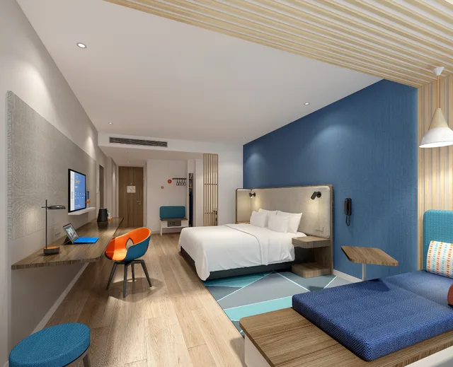 غرفة قياسية بسرير كينج، Holiday Inn Express Pinghu - IHG 1/1