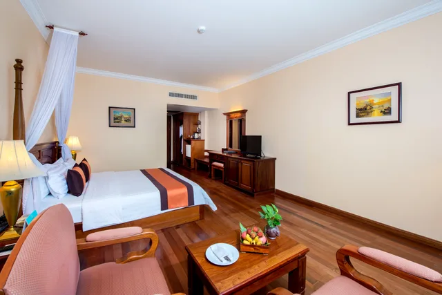 غرفة ديلوكس بسرير مزدوج، Pacific Hotel and Spa Siem Reap 1/1