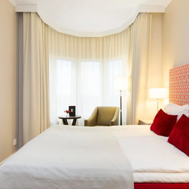 غرفة سوبيريور بسرير مزدوج أو سريرين منفصلين، Elite Hotel Adlon 6/10