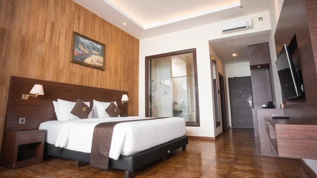 غرفة ديلوكس بإطلالة على البحر، Bintan Pearl Beach Resort 3/3