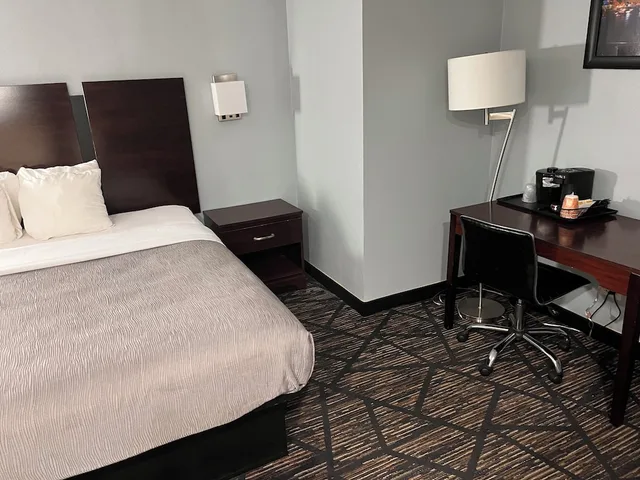 غرفة بسرير كينج لذوي الإعاقة، Quality Inn Grand Rapids Near Downtown 3/3