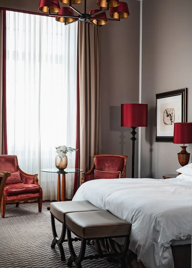 غرفة غراند ديلوكس بسرير مزدوج، Althoff Grandhotel Schloss Bensberg 2/6