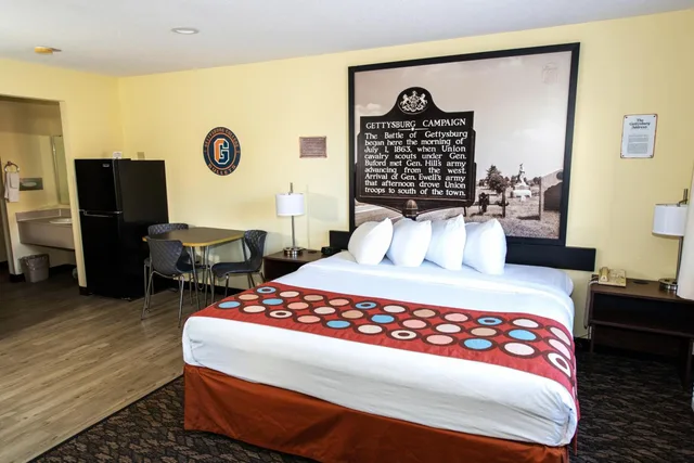جناح عائلي بسرير كينج وسرير بطابقين، Super 8 by Wyndham Gettysburg 3/13
