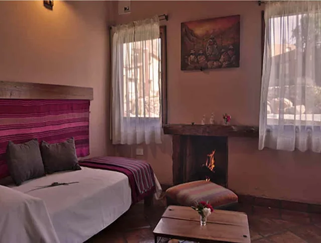 غرفة رباعية بأربعة أسرّة، Hotel el Reposo Del Diablo 2/4