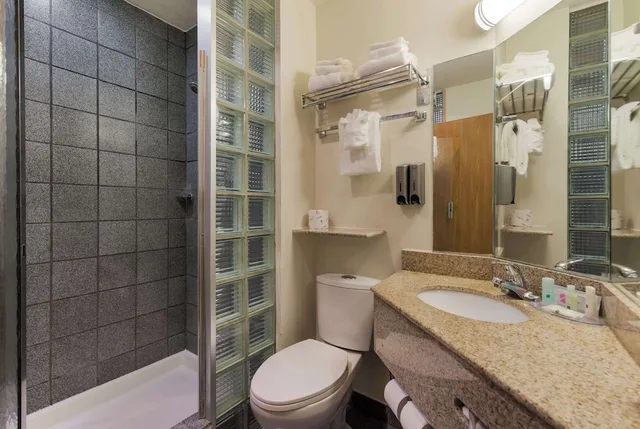غرفة قياسية بسرير كينج بحوض جاكوزي، Quality Inn & Suites Red Wing, MN 6/6
