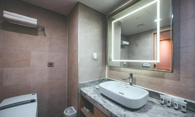 غرفة قياسية بسريرين منفصلين، Wonju Citi Hotel 6/7