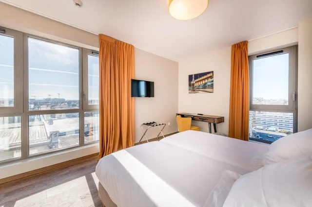 استوديو سوبيريور بسريرين منفصلين، All Suites Appart Hotel Bordeaux Marne 1/4