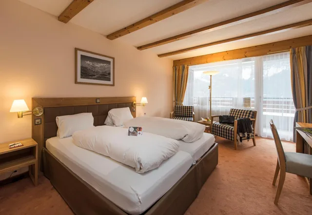 Room, Twin Beds, Eiger View, Sunstar Hotel Grindelwald 1/1