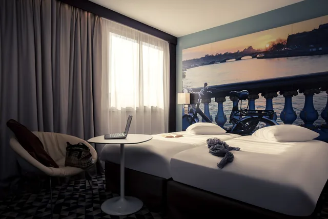 غرفة قياسية بسريرين منفصلين، Mercure Paris Ivry Quai de Seine Hotel 2/7