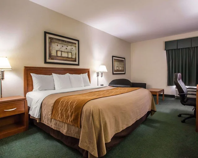 Room, King Bed, Accessible, Comfort Inn Alton near I-255 2/4