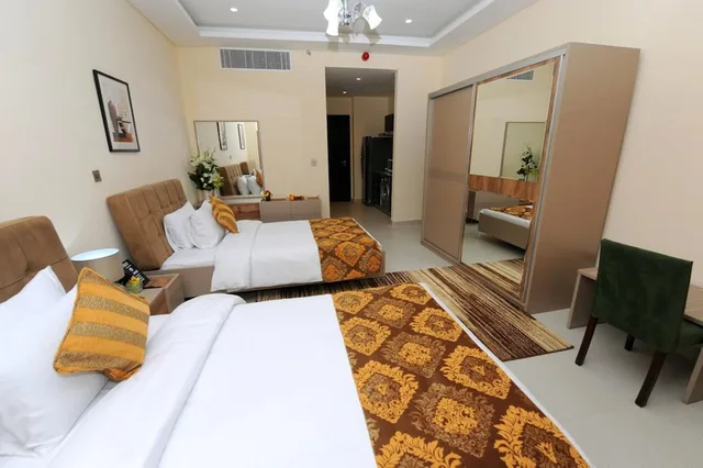 استوديو كلاسيكي بسريرين منفصلين، Almansour Park Inn Hotel And Apartment 1/3