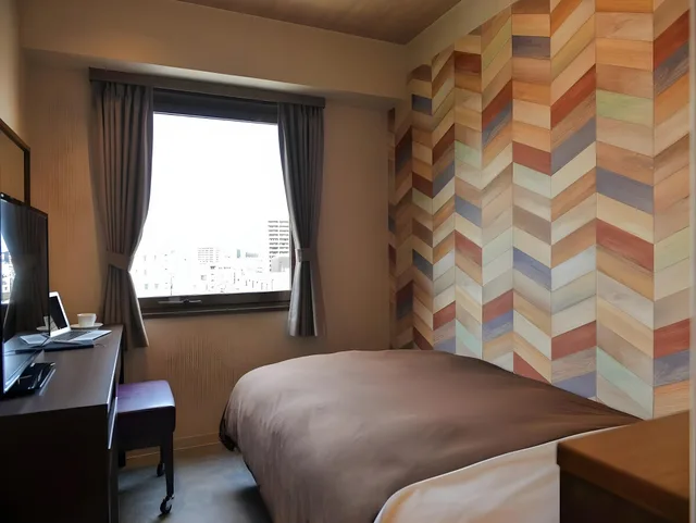 Semi Room, Single, Semi Double Bed, Electronic Cigarette Only, Smoking، Hotel New Gaea Ube 1/2
