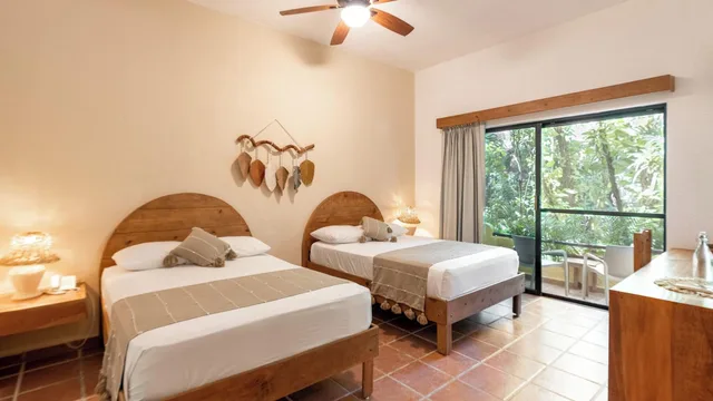 غرفة بسرير مزدوج بإطلالة على الحديقة، Hotel Colibri Beach 2/3