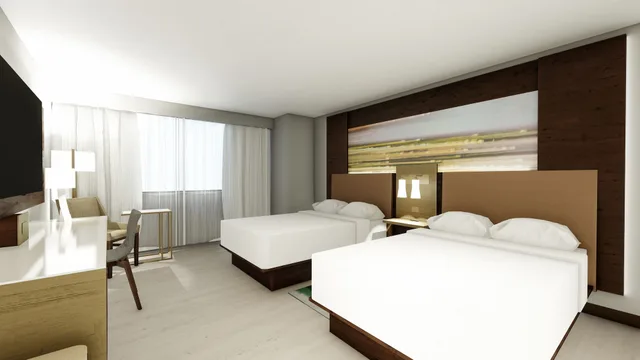 غرفة بسريرين كوين، Wichita Marriott 4/7