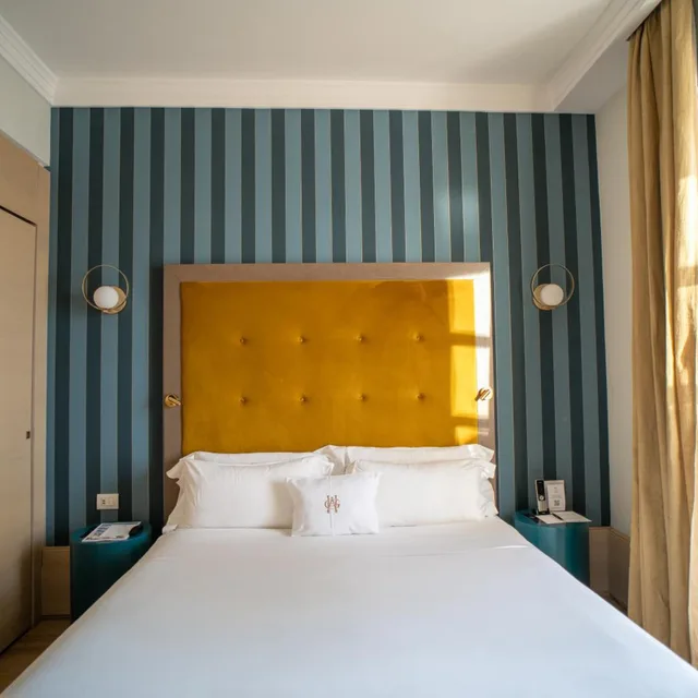 غرفة ديلوكس بسرير مزدوج أو سريرين منفصلين بشرفة، Grand Hotel Alassio Beach & SPA Resort 1/3