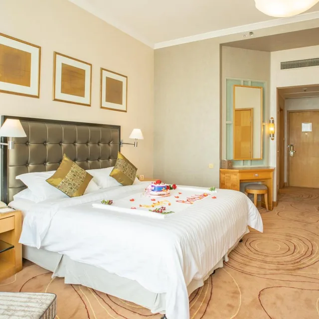 غرفة ديلوكس بسرير كوين، Shantou Junhua Haiyi Hotel 2/7