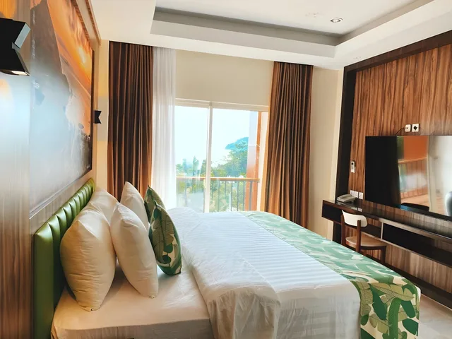 جناح بريميير بسرير كينج بإطلالة على البحر، Sylvia Resort Komodo Labuan Bajo 1/1