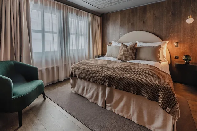 غرفة بسريرين مزدوجين لذوي الإعاقة، Funken Lodge 1/2