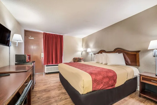 غرفة قياسية بسرير كينج، Econo Lodge Inn Suites Macon West 1/4