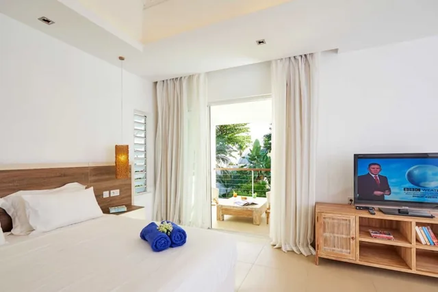 3 Bedrooms, Luxury, Villa, 1 King and 2 Queen Beds, Beach Front, Sea View، Le Beachclub Serviced Apartments And Villas 1/5