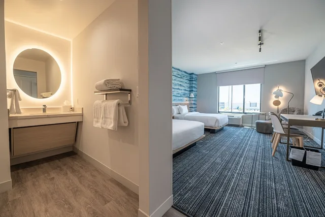 استوديو بسريرين كوين، TownePlace Suites by Marriott Las Vegas North I-15 6/6