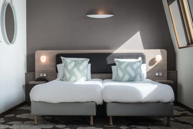 غرفة قياسية بسريرين منفصلين، Hotel Vaillant 6/10