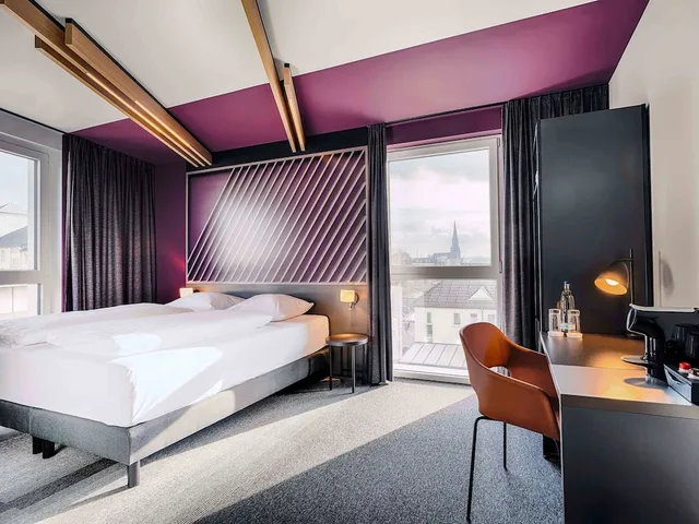 غرفة بريميوم بسرير كينج، B&B Hotel Bochum-City 1/3