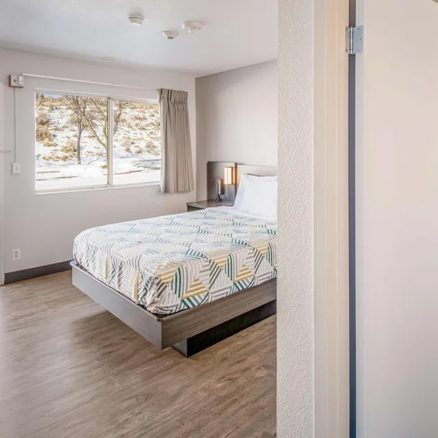 غرفة ديلوكس بسرير كوين، Motel6 Elko, NV 5/9