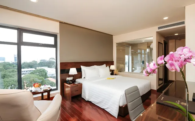 غرفة ديلوكس، Orchids Hotel Saigon 3/4