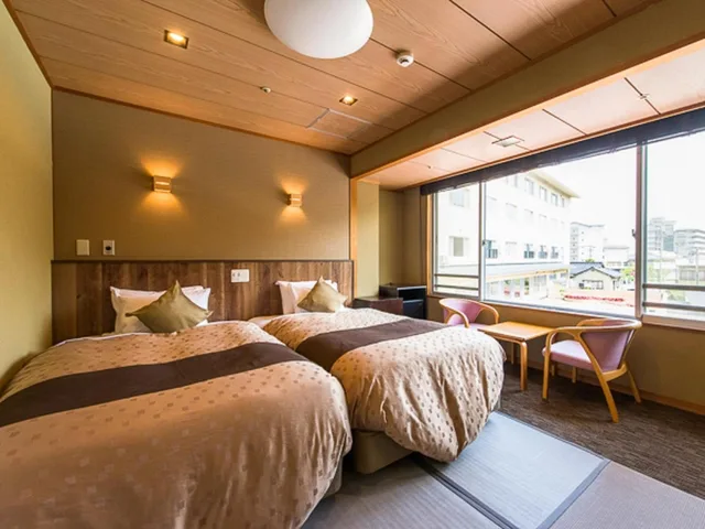 Japanese, Modern, Junior Suite, Outdoor Bath، LiVEMAX Resort Kaga-Yamashiro 1/1
