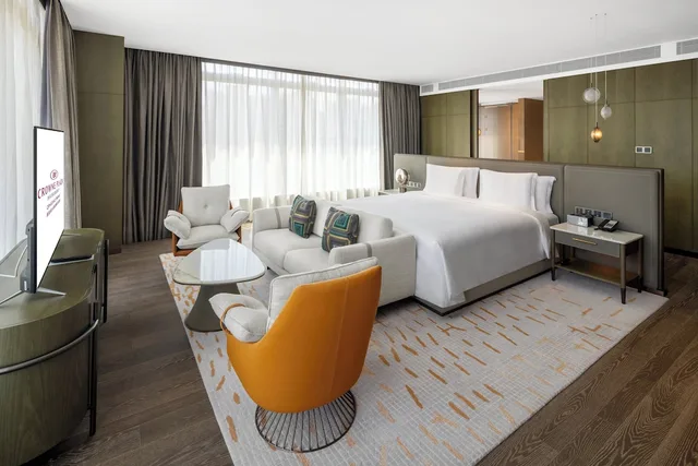 جناح بسرير كينج بغرفة نوم واحدة، Crowne Plaza Qingdao Jinshui 2/8