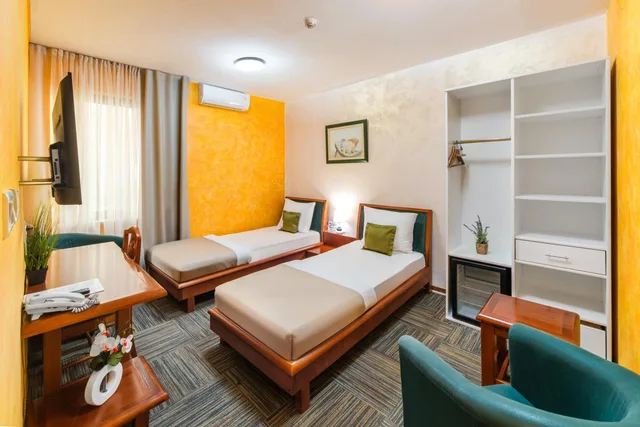 غرفة قياسية بسرير مزدوج أو سريرين منفصلين، Hotel Kerber 8/10