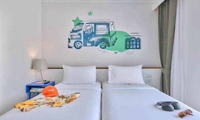 Duo, Deluxe, Twin Beds، LUB D PHUKET PATONG 1/10