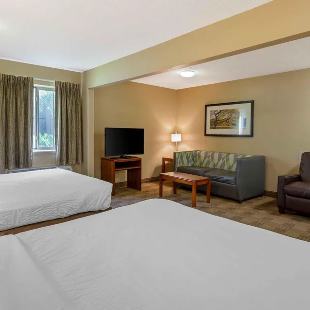 استوديو ديلوكس بسريرين كوين، Extended Stay America-Raleigh-North Raleigh-Wake Towne Drive 6/10