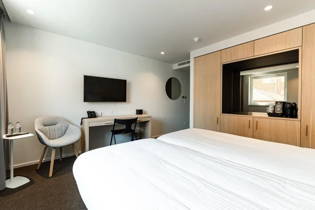 غرفة سوبيريور بسرير كينج، Hotel Le Bois de Bruges 5/10