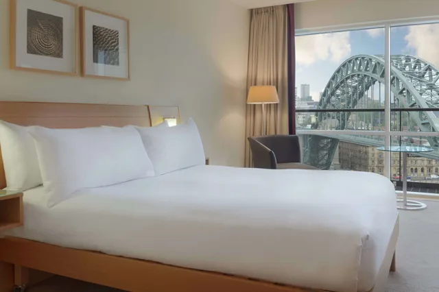 غرفة تنفيذية بسرير كوين لذوي الإعاقة، Hilton Newcastle Tyne Bridge 6/10