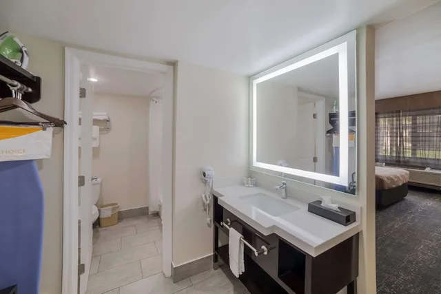 غرفة بسرير كينج مع أريكة يُسمح فيها بالحيوانات الأليفة، Quality Inn & Suites Goodyear - Phoenix West 8/10