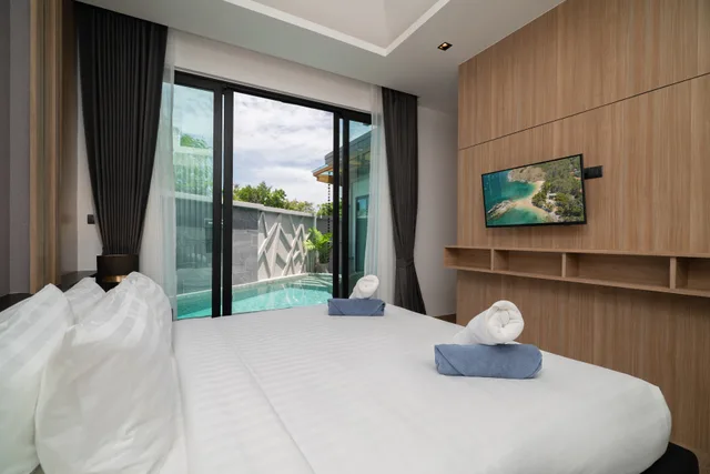 فيلا ديلوكس بغرفتي نوم، Rawai Vip Villas Kids Park And Spa 1/5
