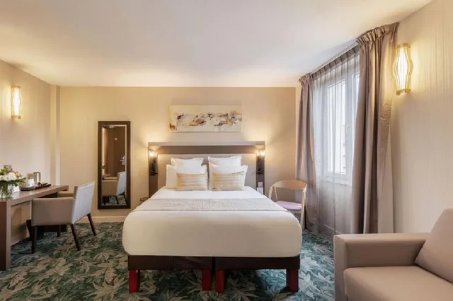 غرفة عائلية بسرير كوين، Best Western Plus Hotel Belfort Centre Gare 3/6