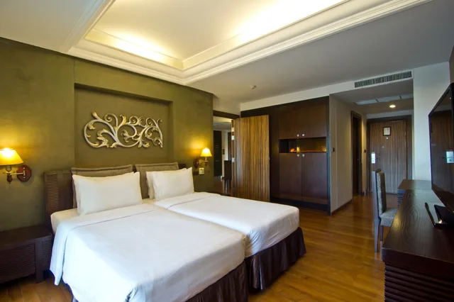 جناح بسريرين كينج بغرفتي نوم، Lk Mantra Pura Resort 2/5