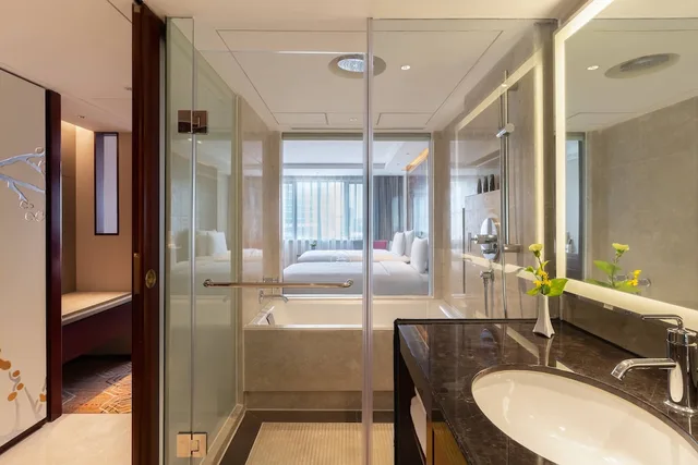 غرفة تنفيذية بسريرين منفصلين، China Hotel Guangzhou 2/3