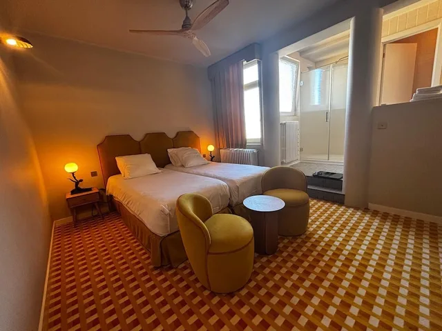 Room, Twin Beds, Hotel Le Berger 8/10