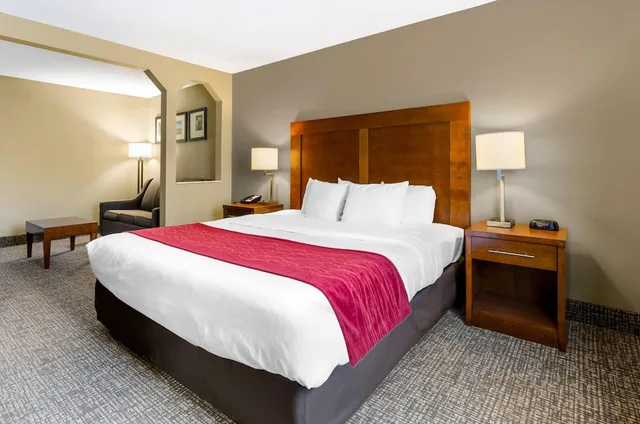 جناح بسرير كينج مع أريكة، Comfort Inn & Suites Christiansburg I-81 2/10