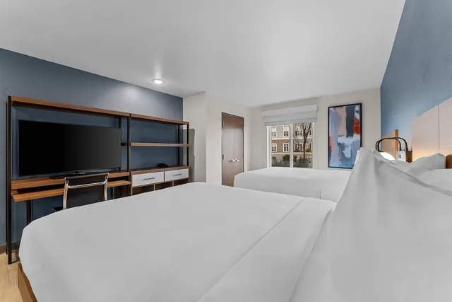 غرفة قياسية بسريرين كوين، Everhome Suites Somerset - South Brunswick 2/10