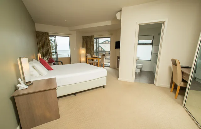 غرفة تنفيذية بسرير كينج بإطلالة على البحر، Ozone Hotel Kangaroo Island 5/7