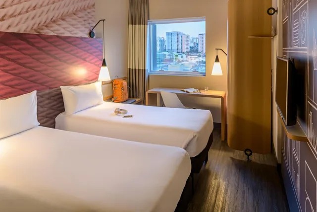 غرفة قياسية بسريرين منفصلين، Ibis Sao Bernardo 2/8