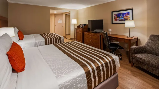 غرفة بسريرين كوين، Best Western Plus Ottawa City Centre 3/10