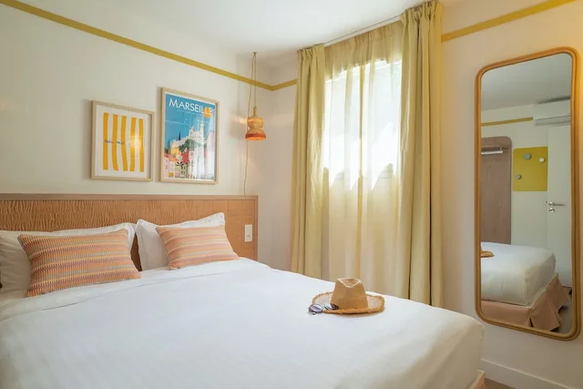 استوديو بسرير كوين، Hotel Soleo Prado 1/5